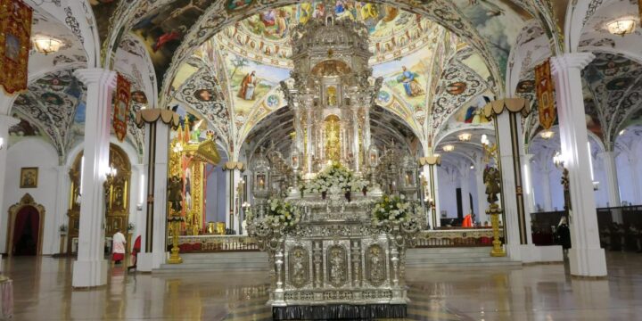 13 de octubre. Fiesta del Corpus Christi. Basílica Catedralicia de Nuestra Madre del Palmar Coronada, El Palmar de Troya, Sevilla – España.