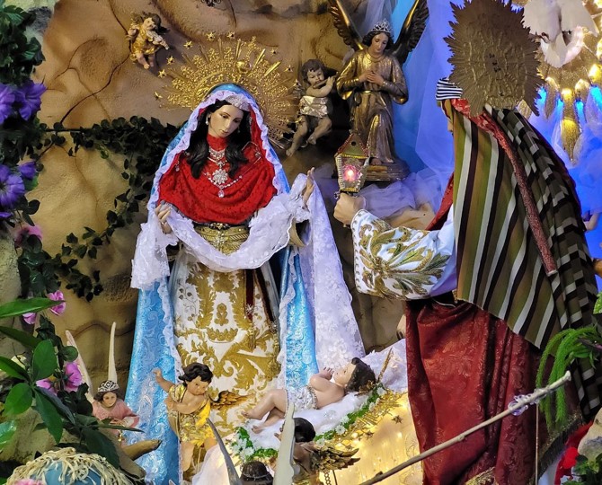 El Belén en la Basílica Catedralicia de Nuestra Madre del Palmar Coronada