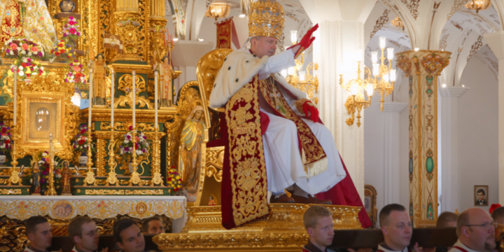 12 de octubre 2023, Fiesta de Nuestra Madre del Palmar Coronada, Iluminadora de los Santos Concilios Palmarianos