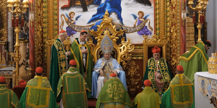 Solemne Misa Pontifical de Su Santidad el Papa Pedro III, 1 de enero 2024